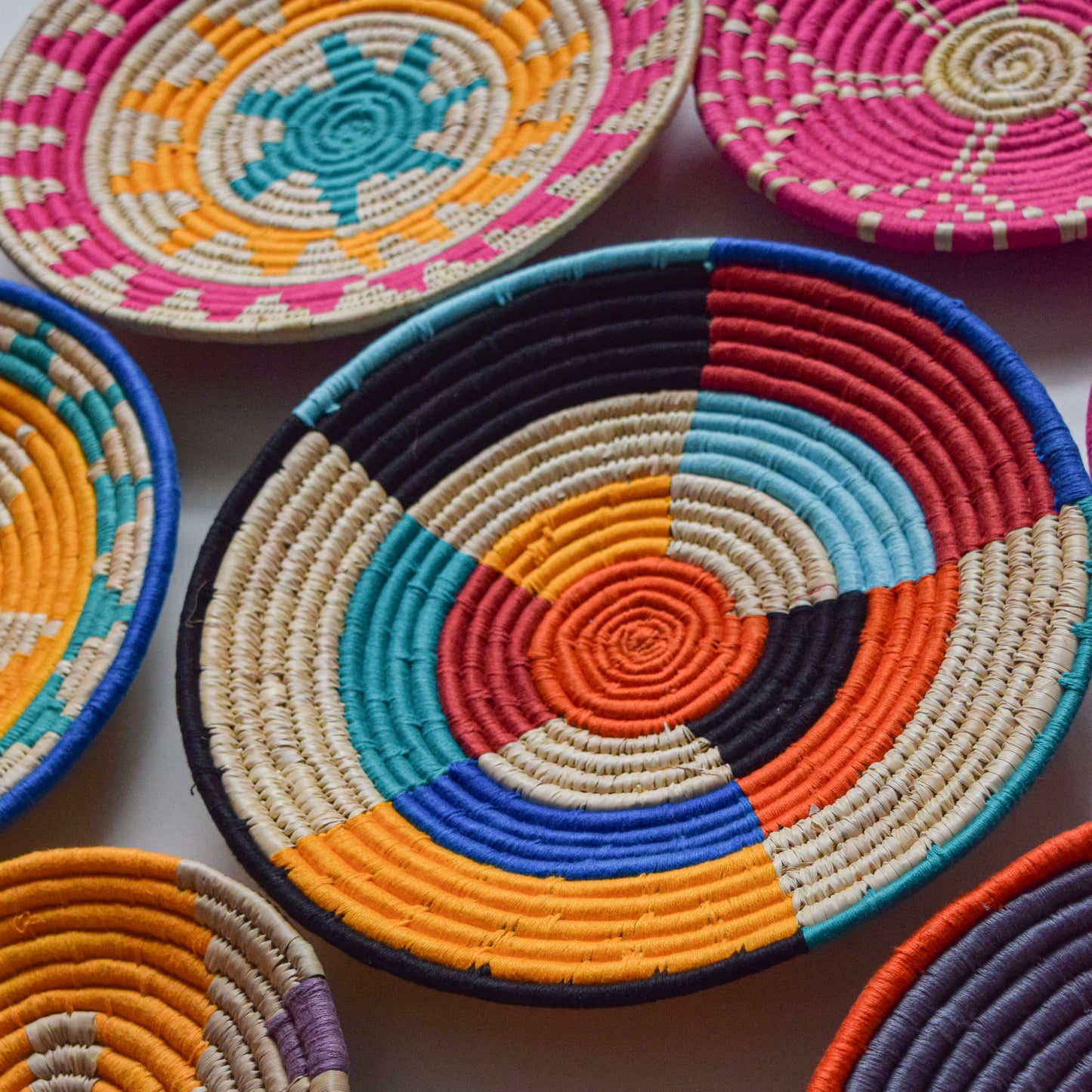 The Artisan Woven Wall Collection- Multicolour Festival Bloom