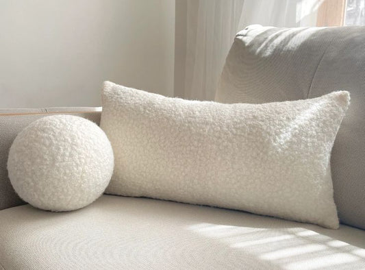 Buy Bouclé Throw Pillow Covers – Elevating Home Décor with Texture and Warmth