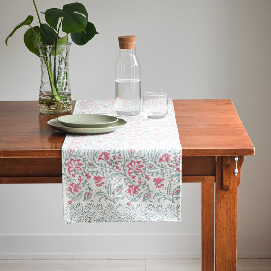 Floral Motifs Table Runner