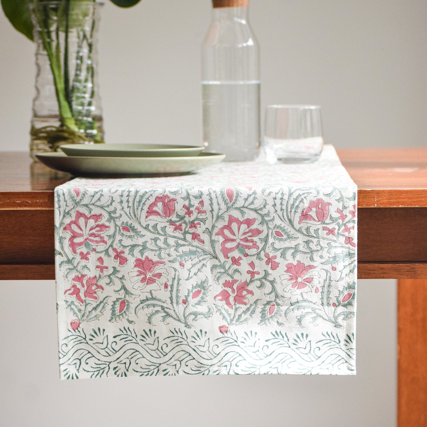 Floral Motifs Table Runner