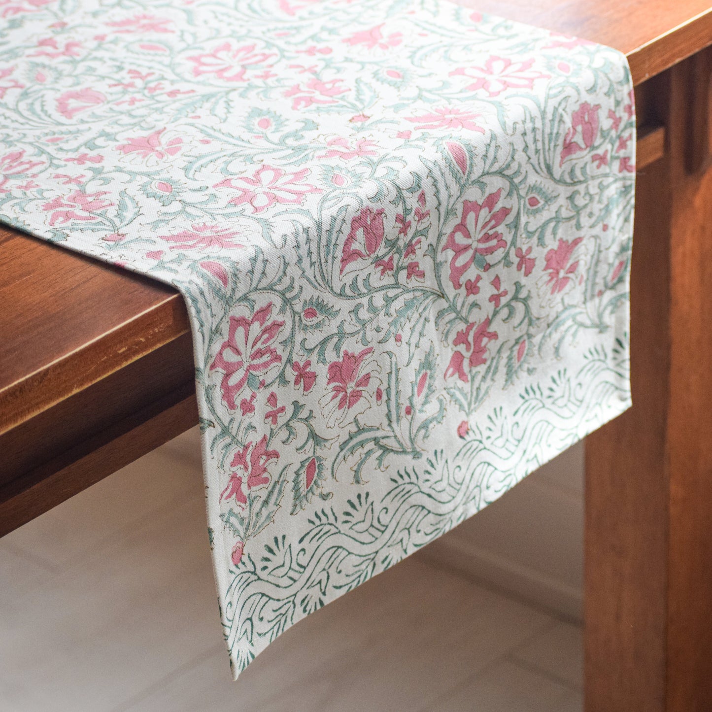 Floral Motifs Table Runner