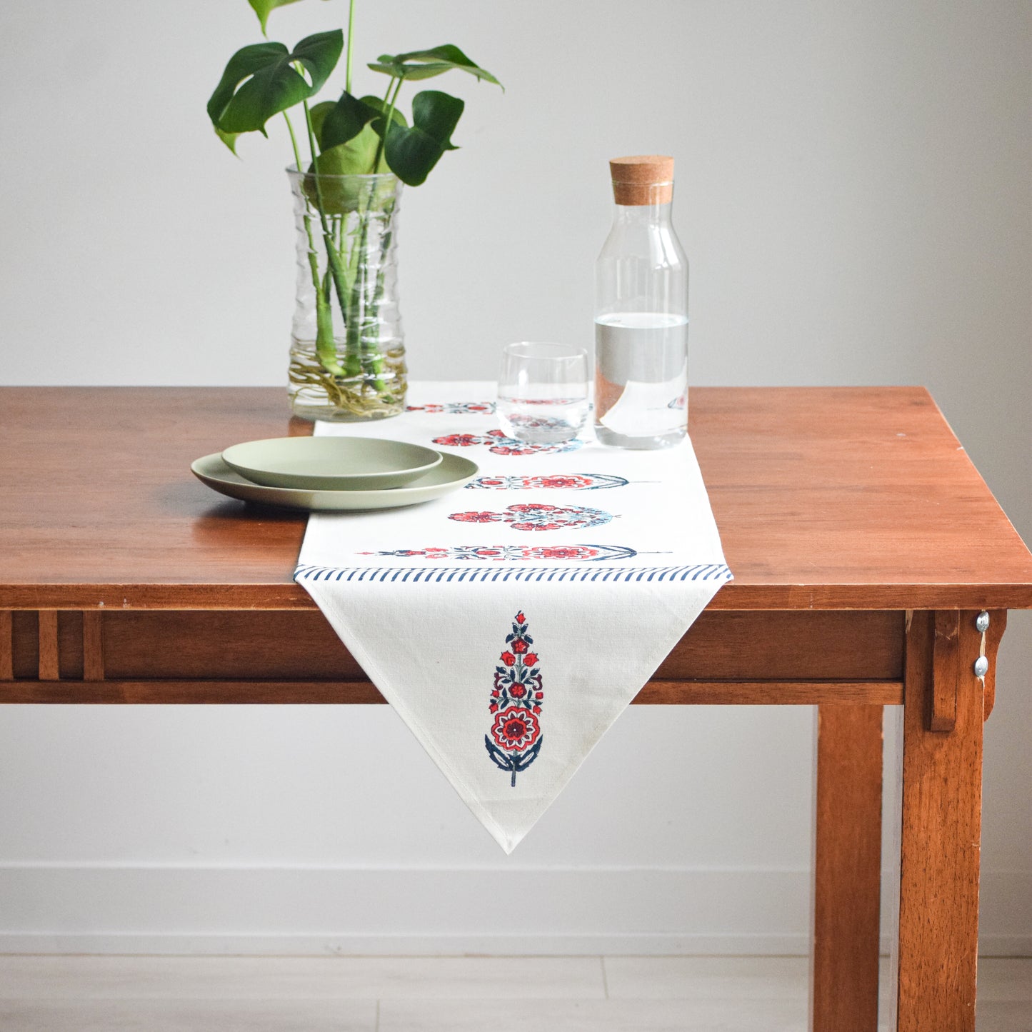 Cypress Poppy Table Runner