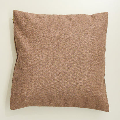 Mauve Brown | Boucle Decorative Throw Pillow Cover