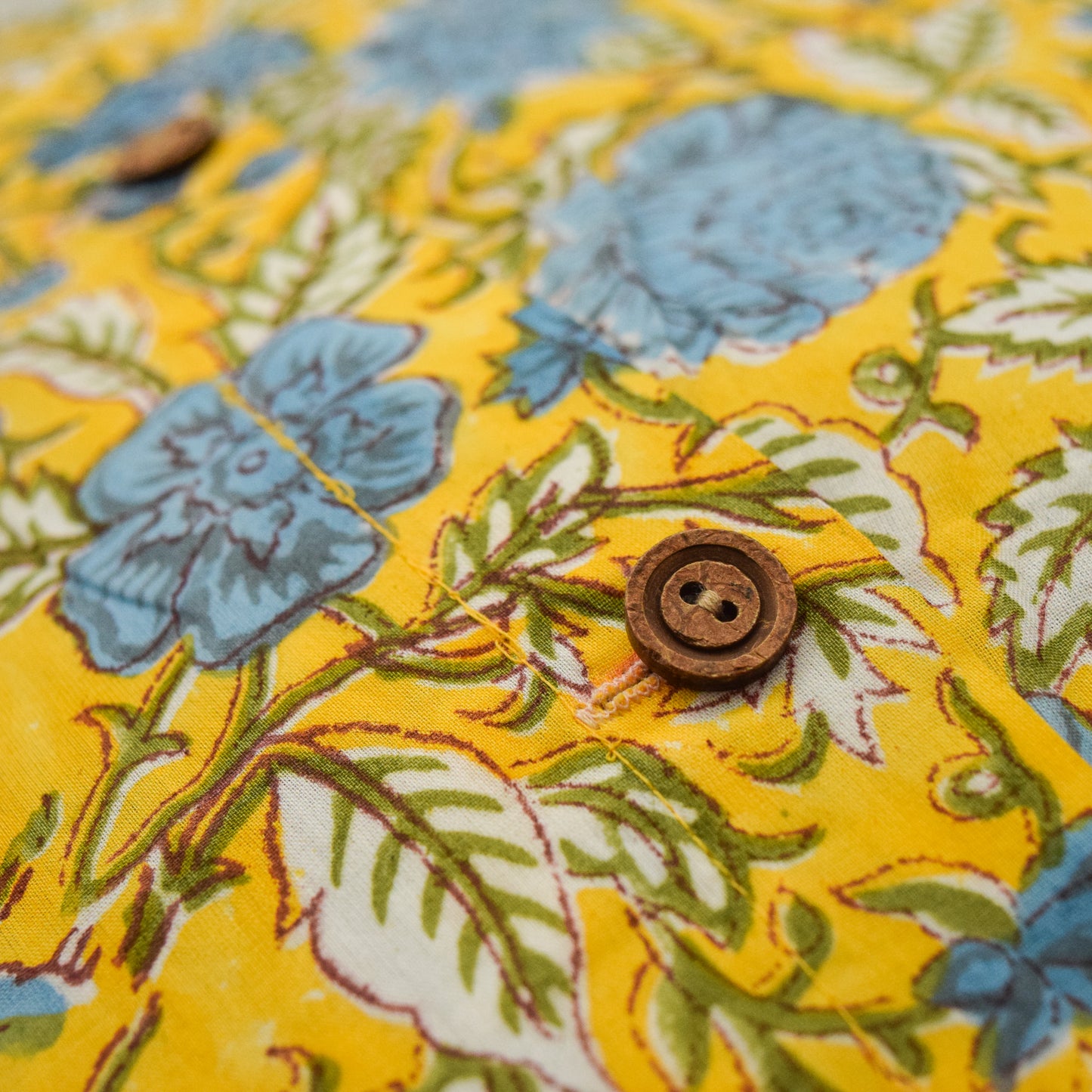 Sunshine Yellow Floral Throw Pillow Covers