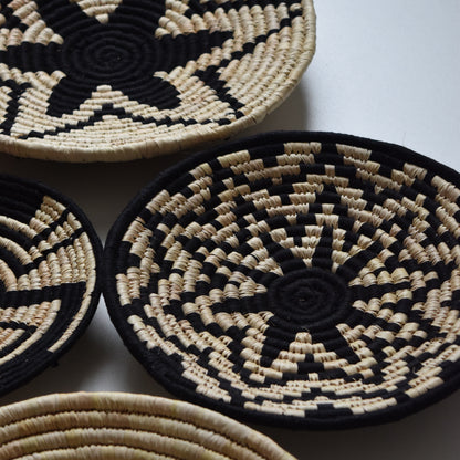 The Artisan Woven Wall Collection - Black & Beige