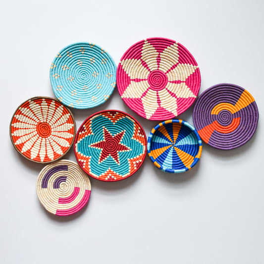 The Artisan Woven Wall Collection- Multicolour Festival Bloom