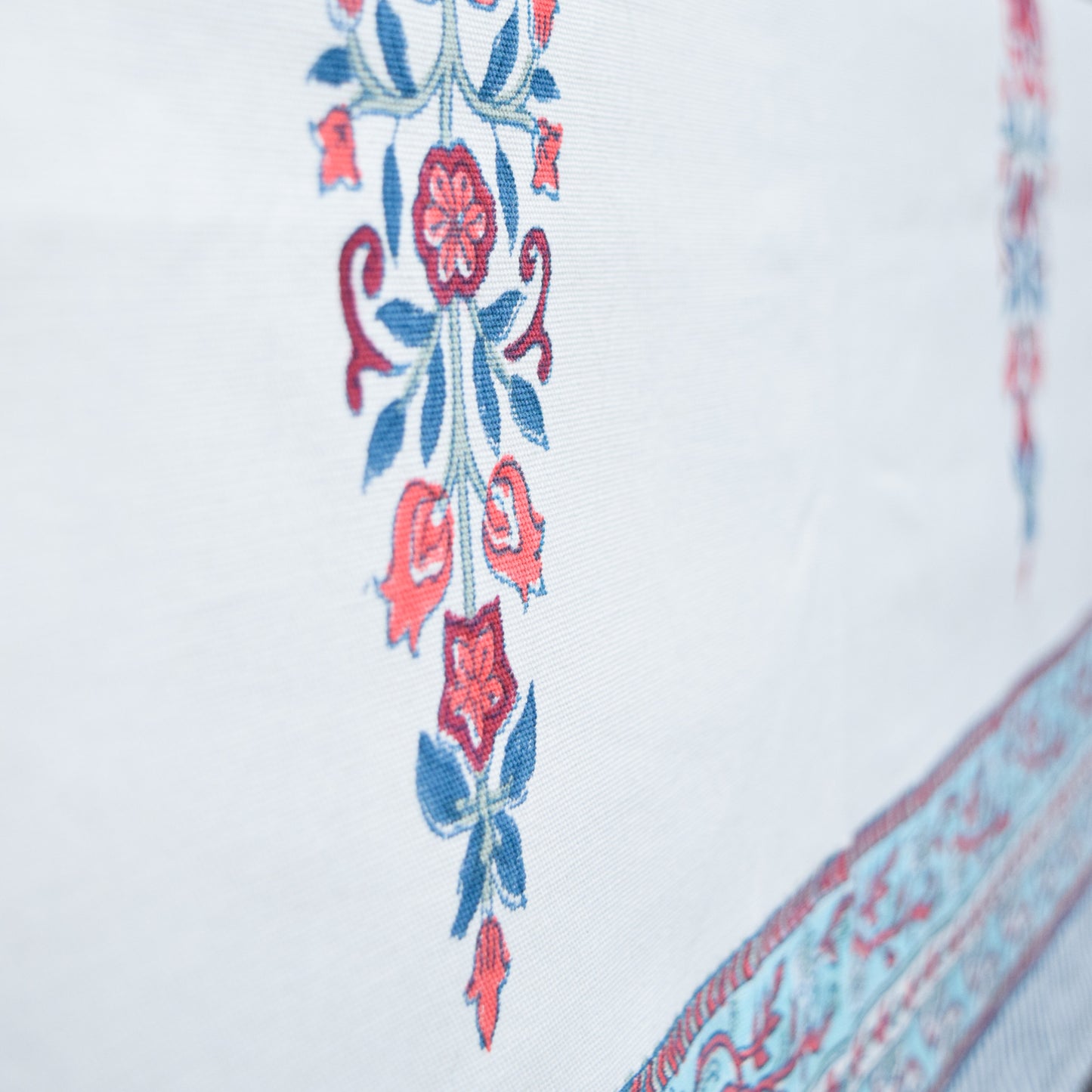 Cypress Poppy tablecloth