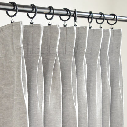Grey | Premium Pinch Pleated Curtains