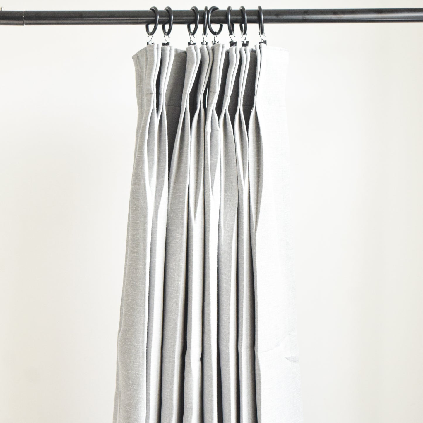 Grey | Premium Pinch Pleated Curtains