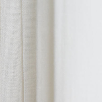Close-up of white fabric with subtle texture