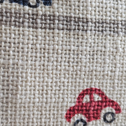 Tiny Wheels Throw Pillow Cover for Kids Room