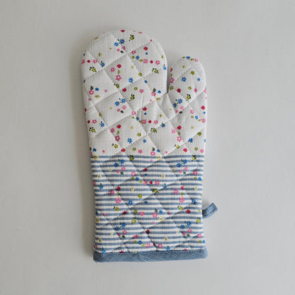 Floral Oven Mitt Set