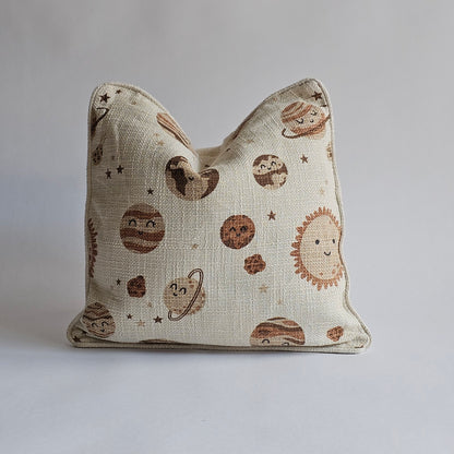 Galaxy Explorer Throw Pillow Cover for Kids Room