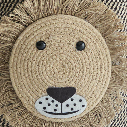 Lion Themed Storage Basket for Kids Room